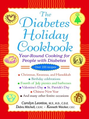 cover image of The Diabetes Holiday Cookbook